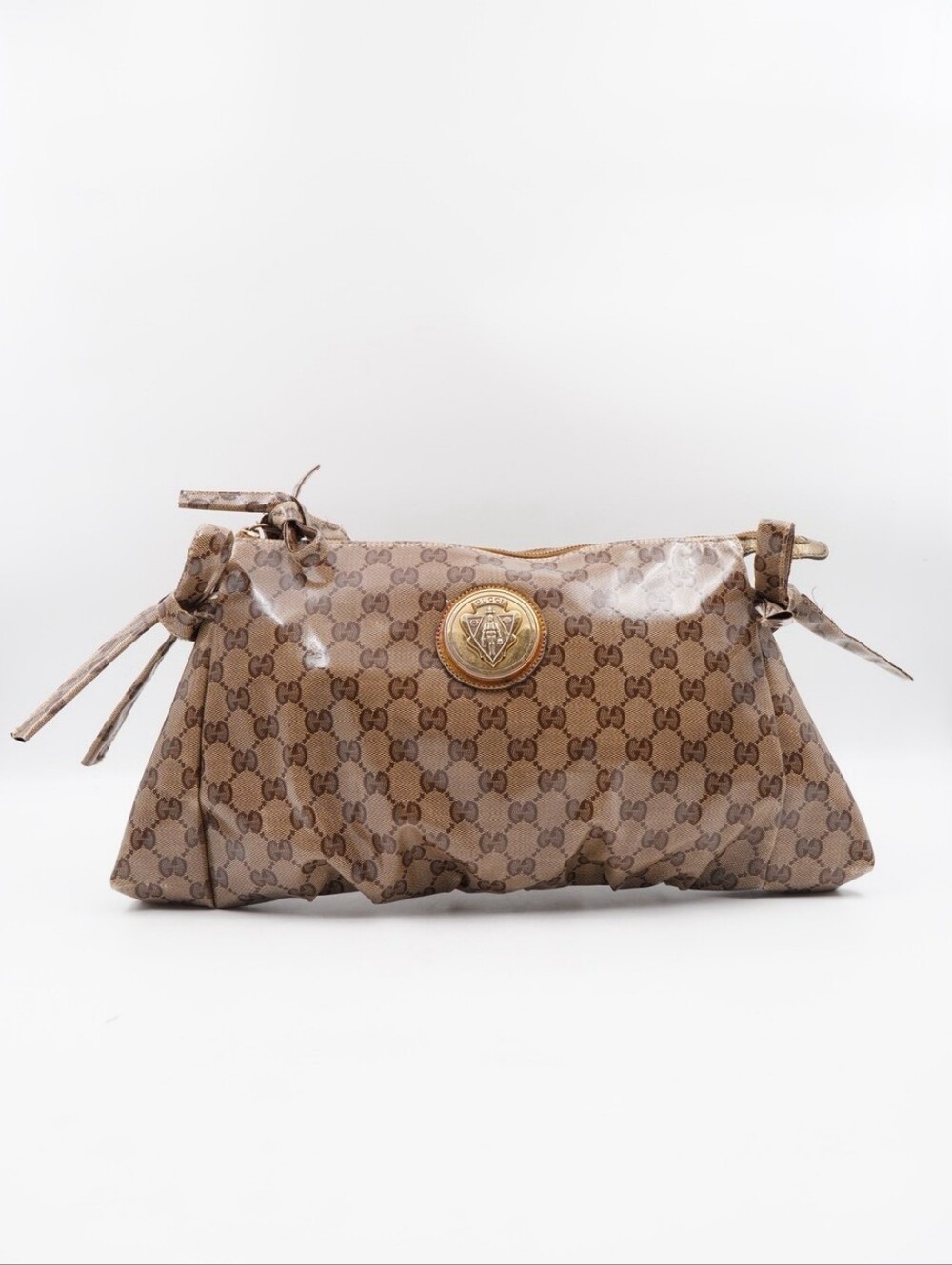 CO56 💟 Gucci Hysteria Monogram Wristlet Clutch